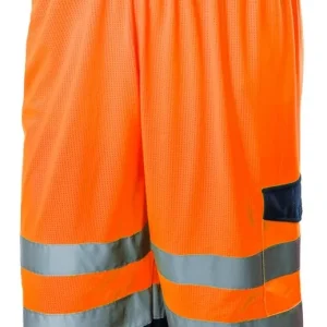 Krótkie spodenki ostrzegawcze, pomarańczowe, XL Szybka dostawa